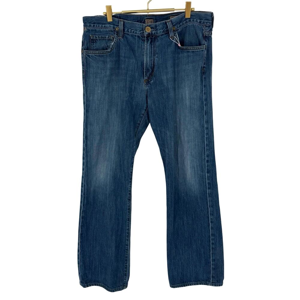 Citizens of Humanity Men's Straight Leg Jeans Medium Wash Denim 36